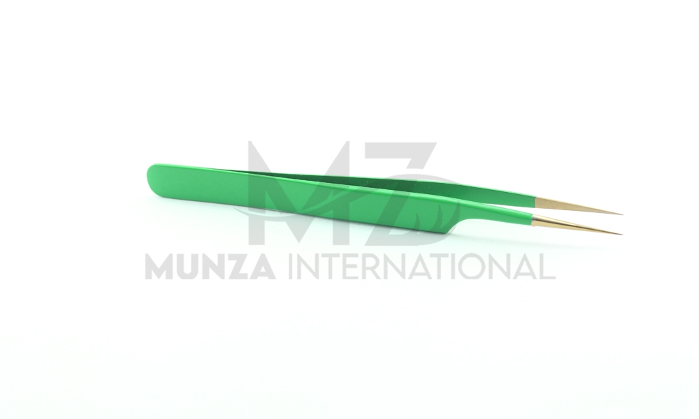 Green Gold Tweezers
